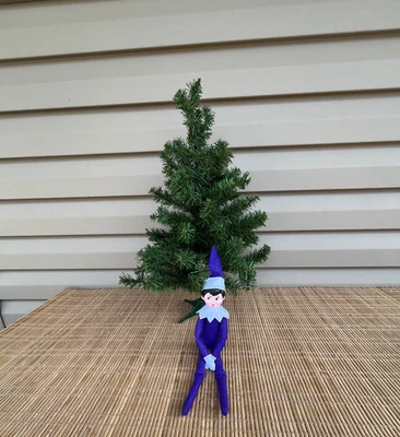 Purple Elf Girl On The Shelf Brand New Doll Only Ships Immediately