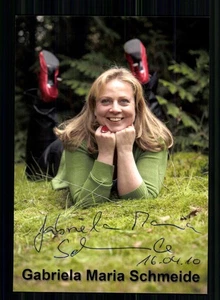 Gabriele Maria Schmeide Autogrammkarte Original Signiert # BC 225724 - Picture 1 of 2