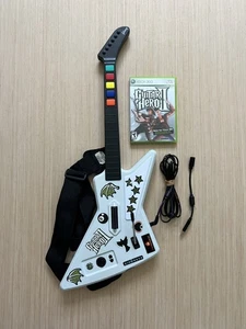 Guitar Hero Xbox 360 Xplorer Gitarre RedOctane 95065 mit Breakaway Kabel getestet - Bild 1 von 21