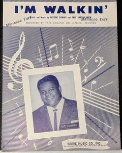 Fats Domino - I'm Walkin' Noten 1957 Reeve Music Co. - Bild 1 von 3