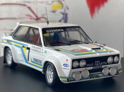1/43 Trofeu TR1414 Fiat 131 Abarth 1980 Monte Carlo Rally #7 Waldegard - Image 1 of 4
