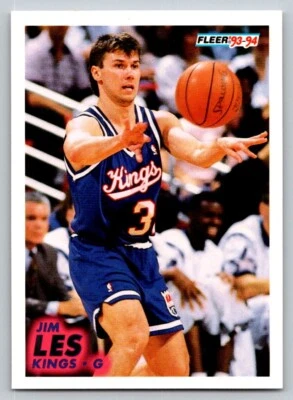 1993-94 Fleer - Jim Les #373 - Image 1 of 2