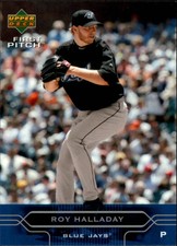 2005 Upper Deck First Pitch Toronto Blue Jays Baseball Card #208 Roy Halladay