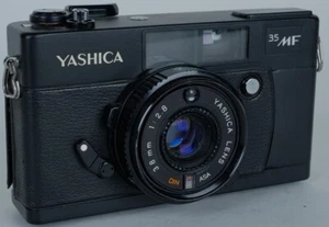 PARTS - REPAIR Yashica 35 MF 35MF Rangefinder 35mm Film Camera 38mm f2.8 lens - Picture 1 of 6