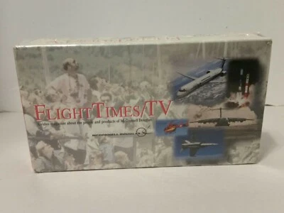 Flight Times TV McDonnell Douglas VHS magazine No. 5 Jan/ Feb 1997 New Sealed  - Image 1 of 4