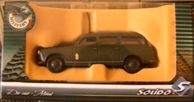 PEUGEOT 403 BREAK VITREE SOLIDO MILITARY 1 1/43 ARMEE DE TERRE VERT KAKI - Photo 1/2