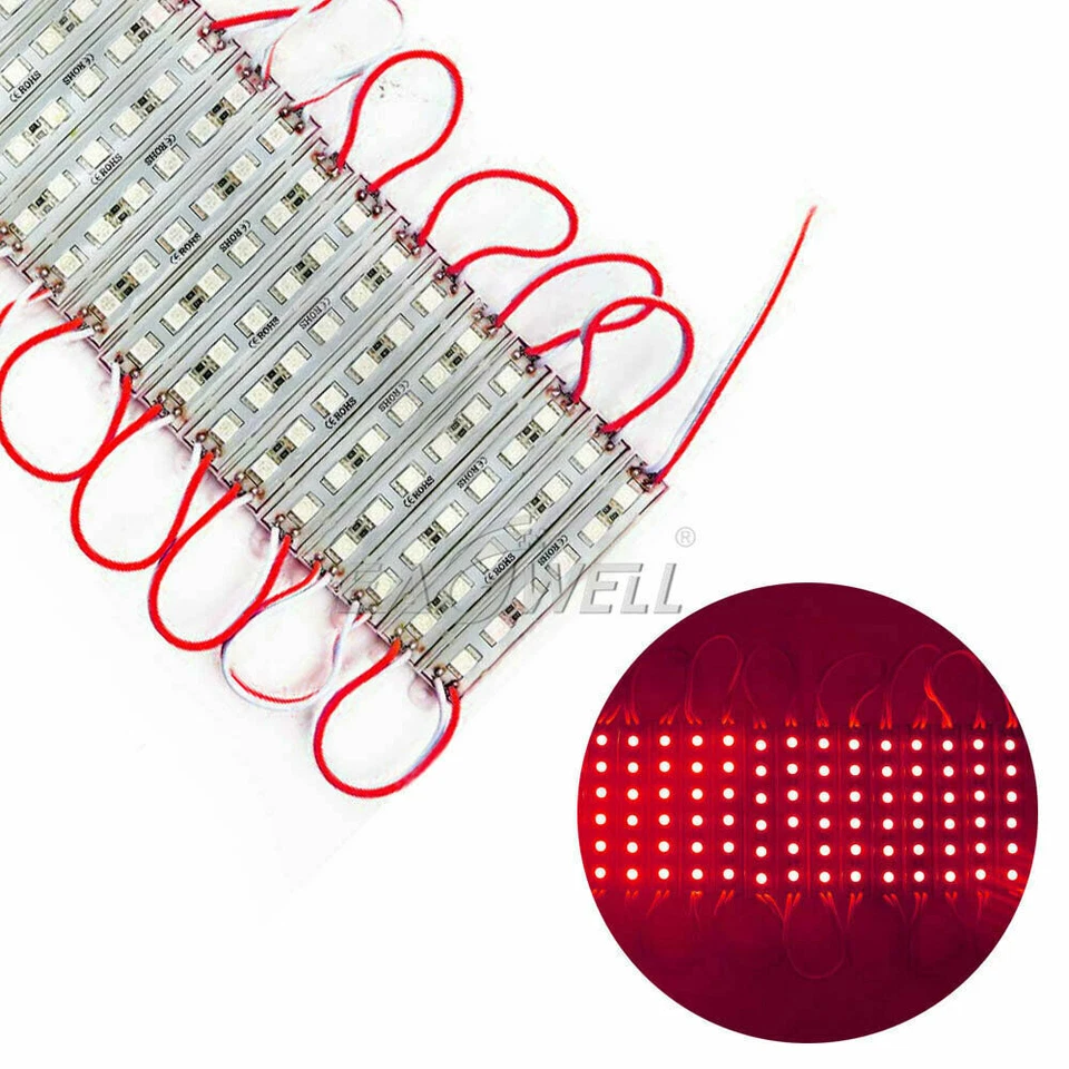 超亮 IP65 防水 5054 SMD 6 LED 模块灯标志条灯 DC 12V — 第 1/4 张图片