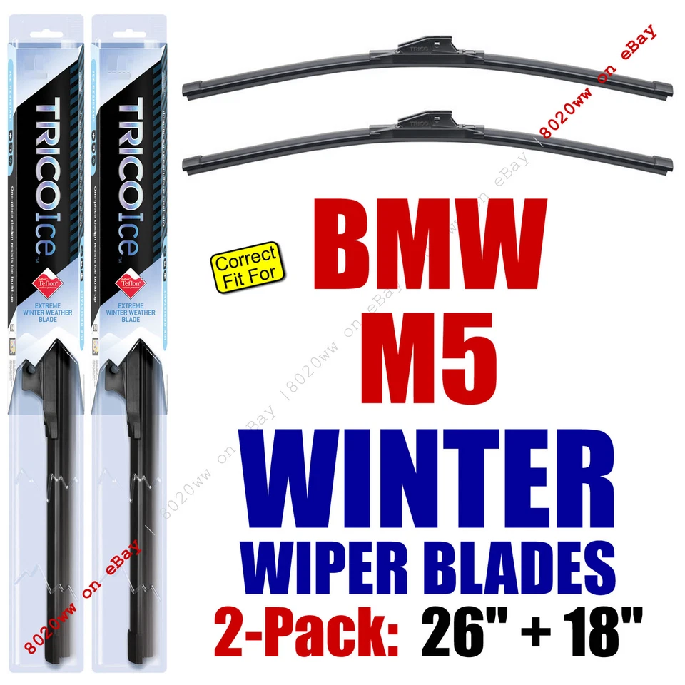 ЗИМНИЕ дворники 2 шт супер-премиум подходят 2013-2016 BMW M5 - 35260/180 - Изображение 1 из 1