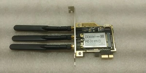 PCI-E WIRELESS ADAPTER CARD COMPEX WLE900VX 7AA 802.11AC FREE SHIPPING! - Afbeelding 1 van 4