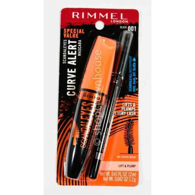 Rimmel Scandaleyes Curve Alert Volume Mascara - Black