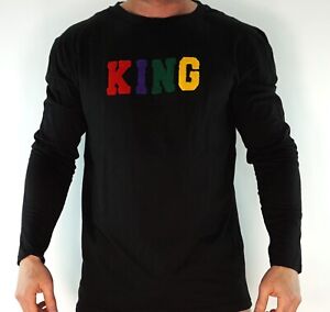 MEN'S "KING" LONG SLEEVE SHIRT Size M