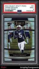 2022 Select Draft Picks Prizms Silver #87 Jahan Dotson RC ROOKIE PSA 9 MINT
