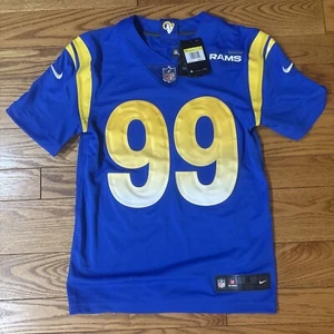 Aaron Donald Los Angeles Rams Limited Vapor Home Jersey NWT S Nike Royal $160!! - Picture 1 of 9