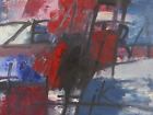 NIKITA KNIKTA (1979-2019) Expressionismus Original Gemälde Komposition ZEMFIRA