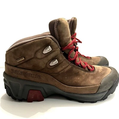 Patagonia P26 Mid Gore-Tex Henna Brown Hiking Boots Women's Size 10 - Image 1 of 4
