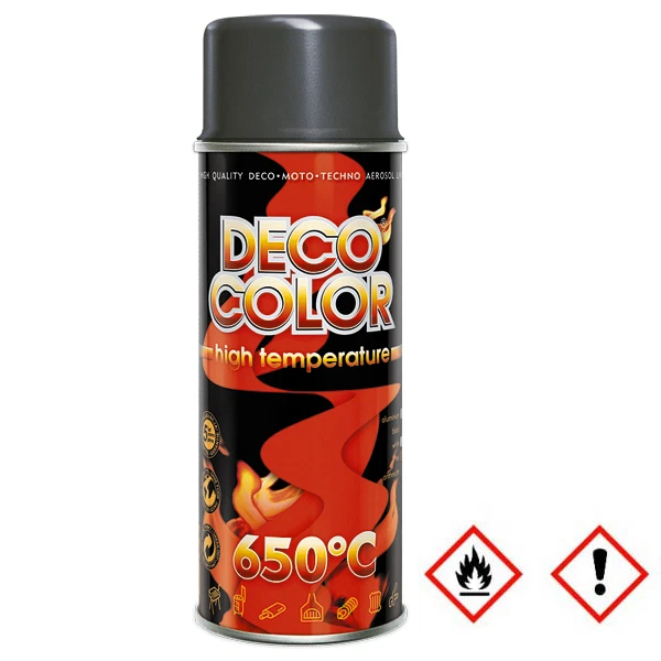 1 Stück 400ml Auspufflack bis 650 °C Ofenlack Thermolack Farbe Anthrazit 13312 - Bild 1 von 1