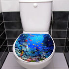 1pcs 3D Toilet Seat Wall Sticker Art Wallpaper Bathroom Decals Self-adhesive
