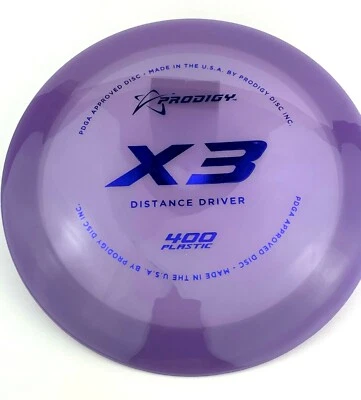 Prodigy Disc X3 400 Distance Driver 170-174g - Pick Your Color - Image 1 of 2