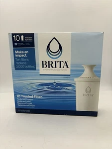 Confezione 10 Filtri Acqua Brocca Ricambio Standard Originale Brita - Foto 1 di 2