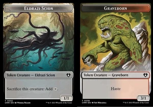 1x Eldrazi Scion (2) // Graveborn (38) Token MTG Commander Masters NM Magic Regu - Picture 1 of 1