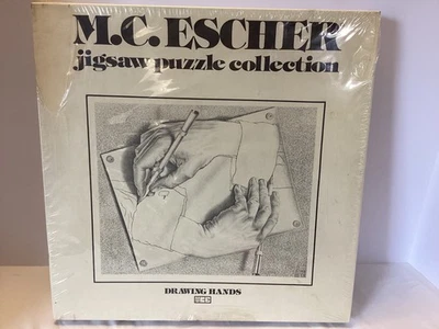 MC Escher Drawing Hands Jigsaw Puzzle - 18 X 24 - 551 Pieces - Image 1 of 3