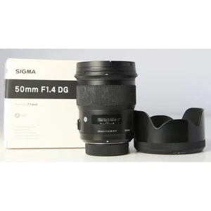Sigma Used 50mm F/1.4 Dg HSM Art Lens for Nikon F - Picture 1 of 6
