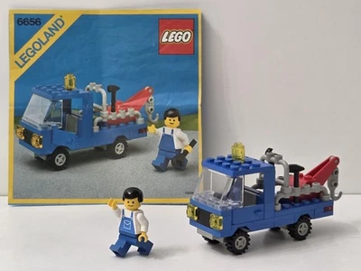 UNIDAD GRÚA LEGO TOWN 6656 VINTAGE I 100% REPUESTOS con MANUAL Foto 1 de 4