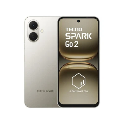Tecno Spark Go 2 (Titanium Grey, 64 GB)  (3 GB RAM)  T7250 Processor 5000 mAh - Image 1 of 4
