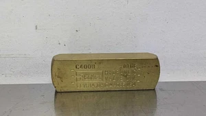 Parker C400B Hydraulic Check Valve 2000 PSI 5GPM - Picture 1 of 5