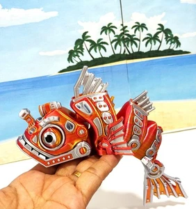 3D Printed Cyber Fish 7" Articulated Futuristic Cyber Fish Toy For Stress Relief - Picture 1 of 8