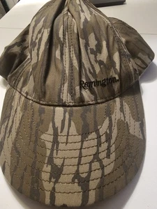 VTG Remington Original Mossy Oak Bottomland Snapback Hat Camo Cap USA Made - Picture 1 of 5