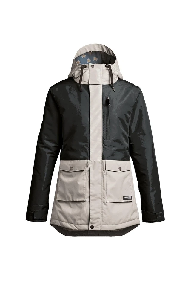 Parka para mujer AirBlaster Stay Wild - negra/arena Foto 1 de 1