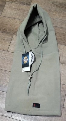 Fire Resistant NFPA Compliant Green Fleece Hood One Size Fits Most New - Image 1 of 4