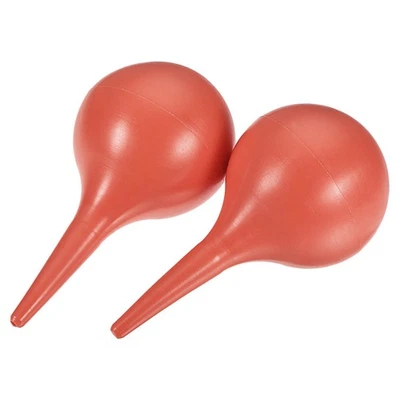 2Pcs Dust Ball Air Blower Rubber Blowing Pump Cleaning Tool 90ml Red - Bild 1 von 4
