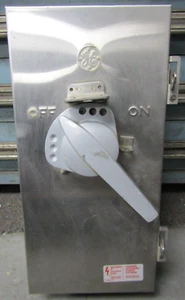 ๐ NEW GE 100A STAINLESS STEEL CIRCUIT BREAKER ENCLOSURE TYPE 4 TE100CS MOD. 8 - Picture 1 of 11