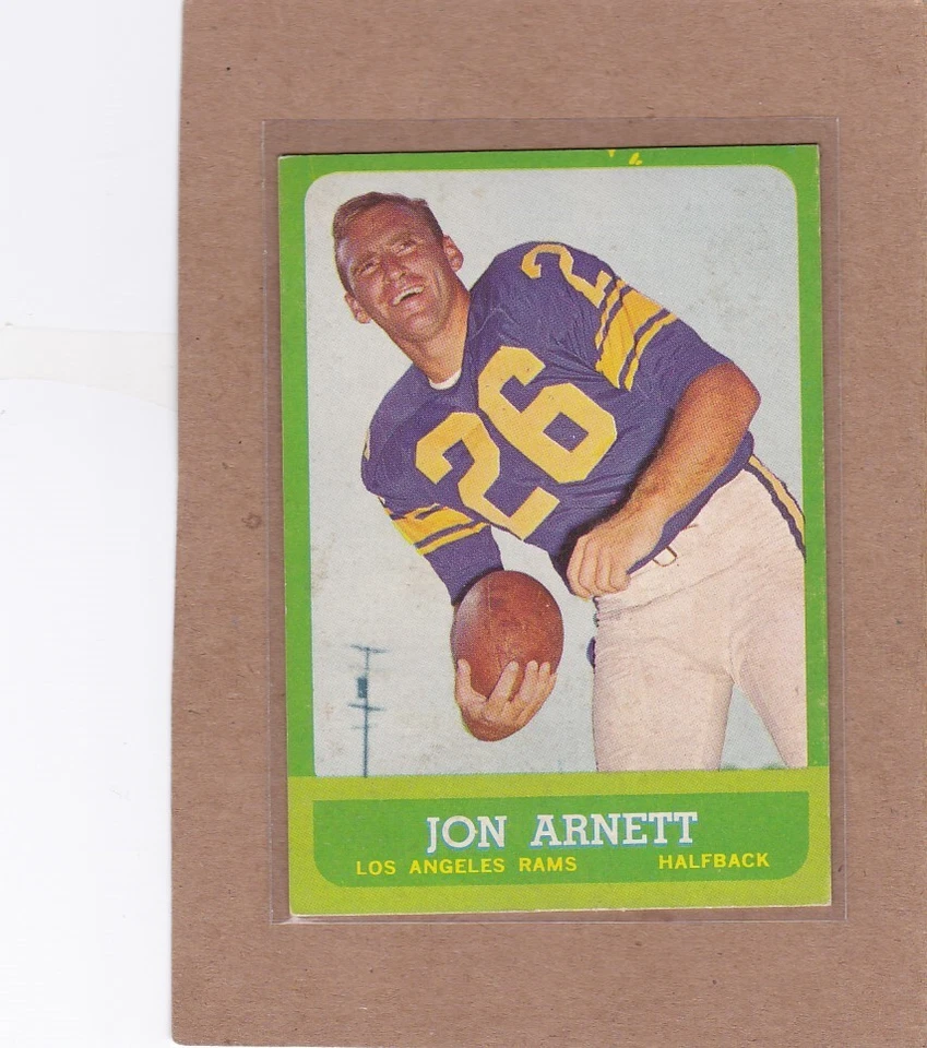 1963 TOPPS FOOTBALL JON ARNETT #40 RAMS EX+ *A31578 - Image 1 of 1