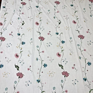 Springmaid SWISS MANOR Twin Flat Sheet Trailing Flowers Wondercale Cottagecore - Bild 1 von 12