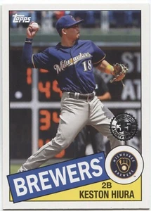 2020 Topps Series 1 KESTON HIURA 1985 Topps Baseball - BREWERS - #85-60 - Picture 1 of 1
