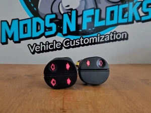Ford Fiesta Facelift 06-08/Ford Fusion 06-10 Window Switches RED - Picture 1 of 3