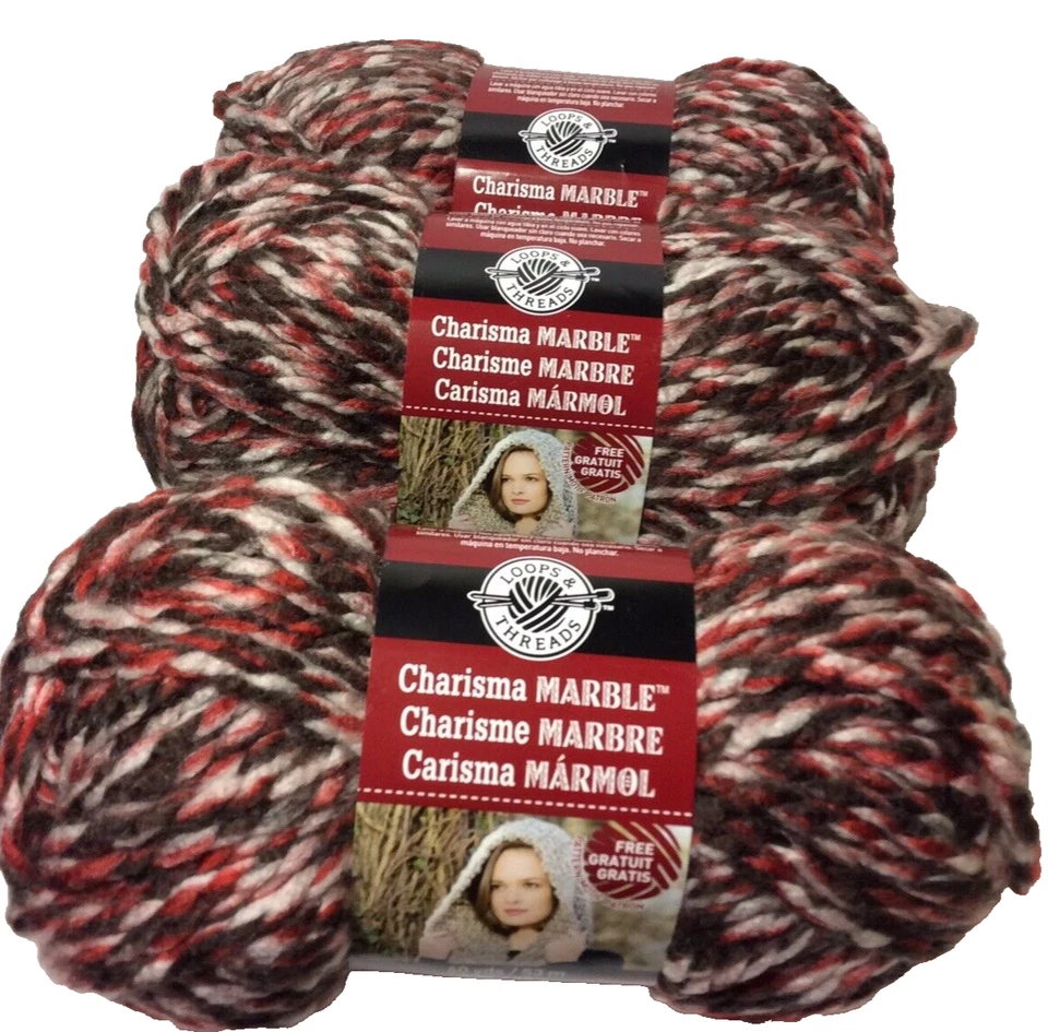 Loops & Threads Charisma Marble Yarn “Granite” - Image 1 of 1