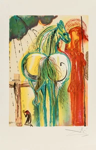 Le Centurion - Les Chevaux de Dali by Salvador Dali Art Print - Picture 1 of 1