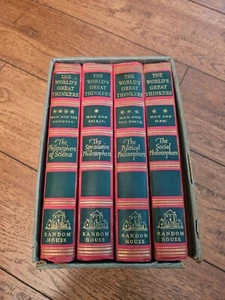 The World's great Thinkers Random House 4 Vol. Set 1947 - Picture 1 of 7