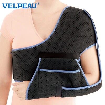 Velpeau Medical Arm Sling Broken Fracture Injury Shoulder Immobilizer Brace - Image 1 of 4