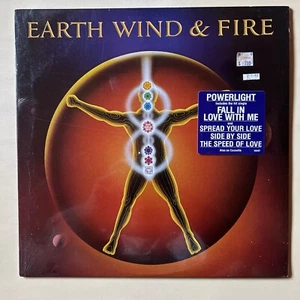 EARTH WIND & FIRE! POWERLIGHT! Sealed. First Issue. Hype Sticker. - Picture 1 of 2