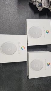 Google Nest Thermostat - Programmable Wifi Thermostat - Snow - Picture 1 of 6