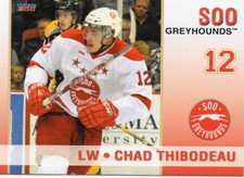 2010/11 Sault Ste Marie Greyhounds - CHAD THIBODEAU