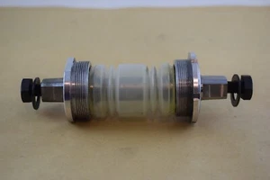 Gian Robert bottom bracket 113mm Italian ball bearing hollow greasing axle NOS - Picture 1 of 12