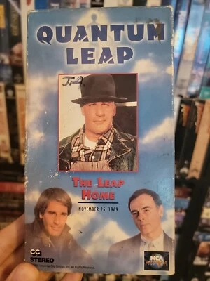 Quantum Leap The Leap Home 1994 VHS Rare Hard To Find Foto 1 de 2