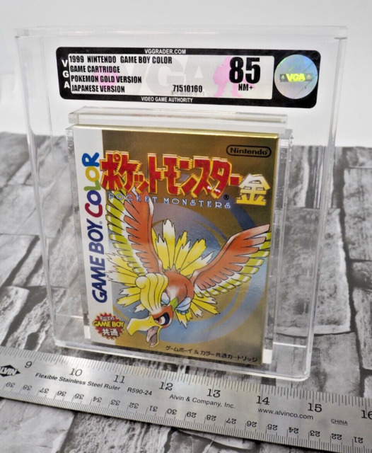 Pokemon Gold Version Game Boy Color 2000 Japanese Complete with Box Never  Played