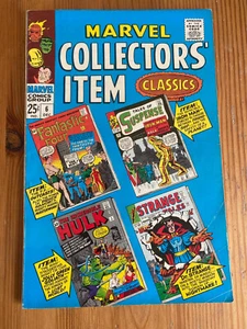 Marvel Collectors' Item Classics #6, 1966, VF+ Iron Man, Dr Strange,  Hulk,  FF - Picture 1 of 5